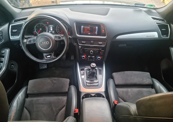 Audi Q5 cena 85900 przebieg: 120000, rok produkcji 2015 z Kostrzyn małe 326